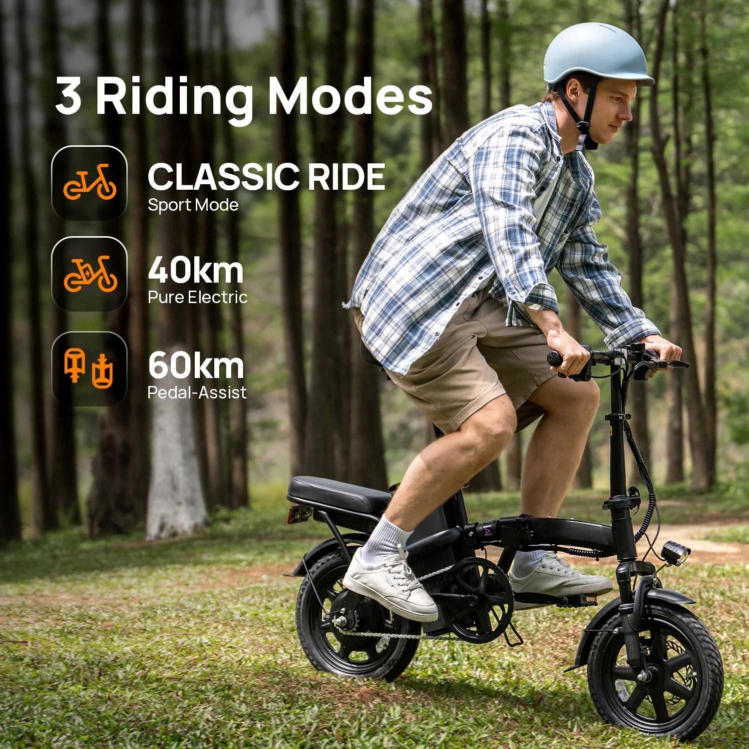 Foldable All-Terrain Electric Bike